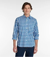 Men's Bean's Wrinkle-Free Everyday Shirt, Traditional Untucked Fit, Plaid