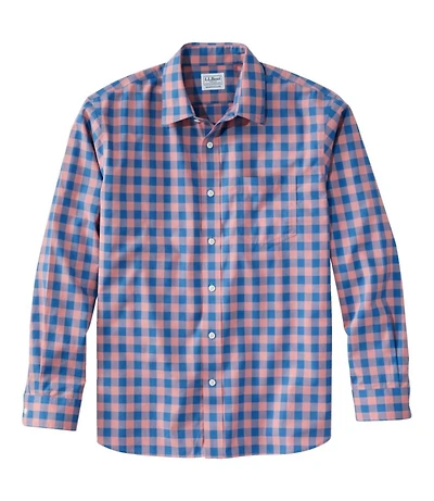 Men's Bean's Wrinkle-Free Everyday Shirt, Traditional Untucked Fit, Plaid