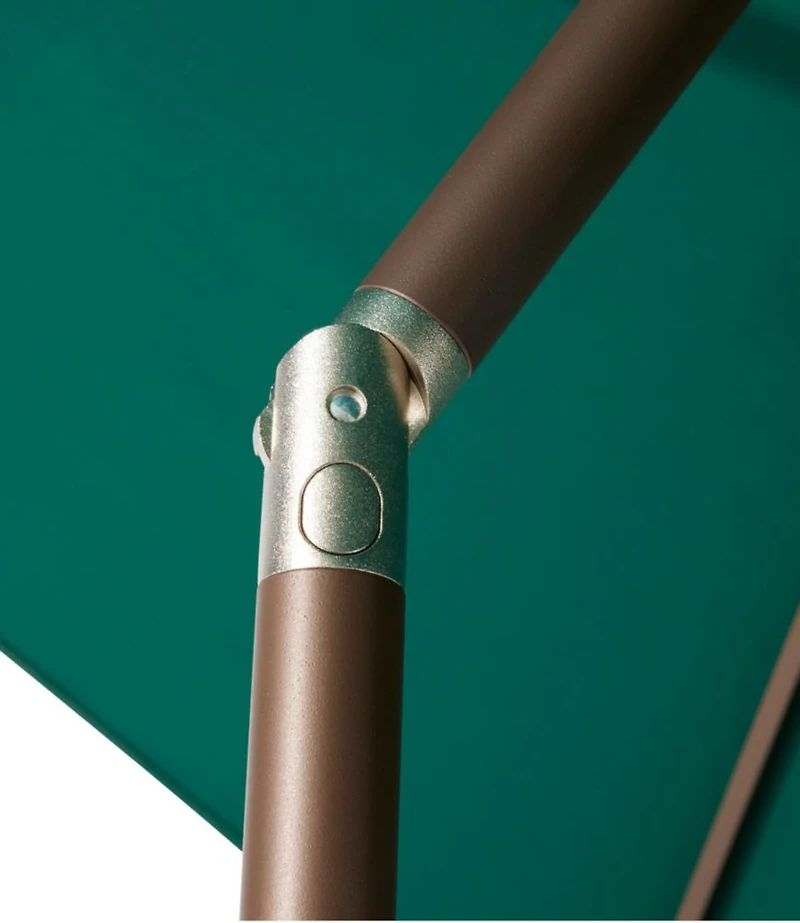 Weather-Resistant 9' Market Umbrella, Push Button