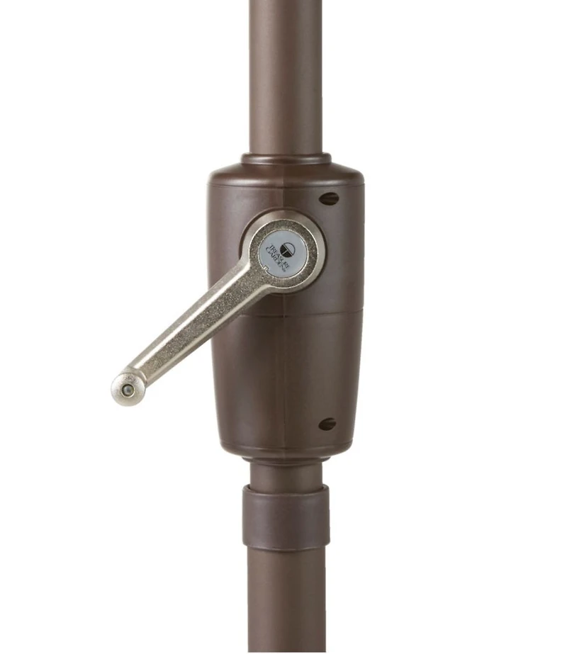 Weather-Resistant 9' Market Umbrella, Push Button