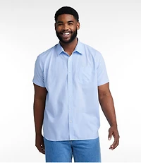 Men's Bean's Wrinkle-Free Everyday Shirt, Traditional Untucked Fit, Short-Sleeve