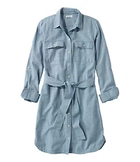Women's Signature Camp Shirt Dress, Button-Front