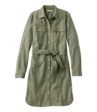Women's Signature Camp Shirt Dress, Button-Front