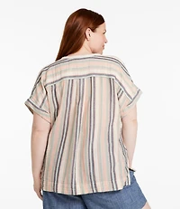 Women's Cloud Gauze Shirt, Short-Sleeve