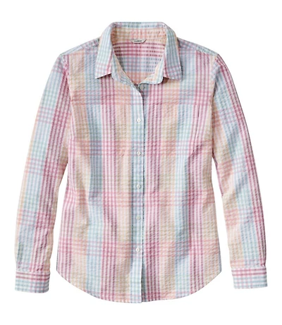Women's Vacationland Seersucker Shirt