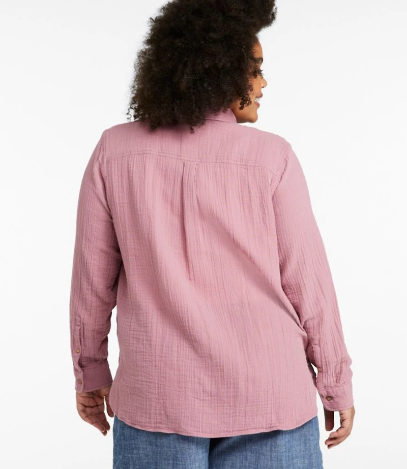 Women's Cloud Gauze Shirt, Long-Sleeve