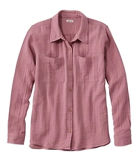 Women's Cloud Gauze Shirt, Long-Sleeve