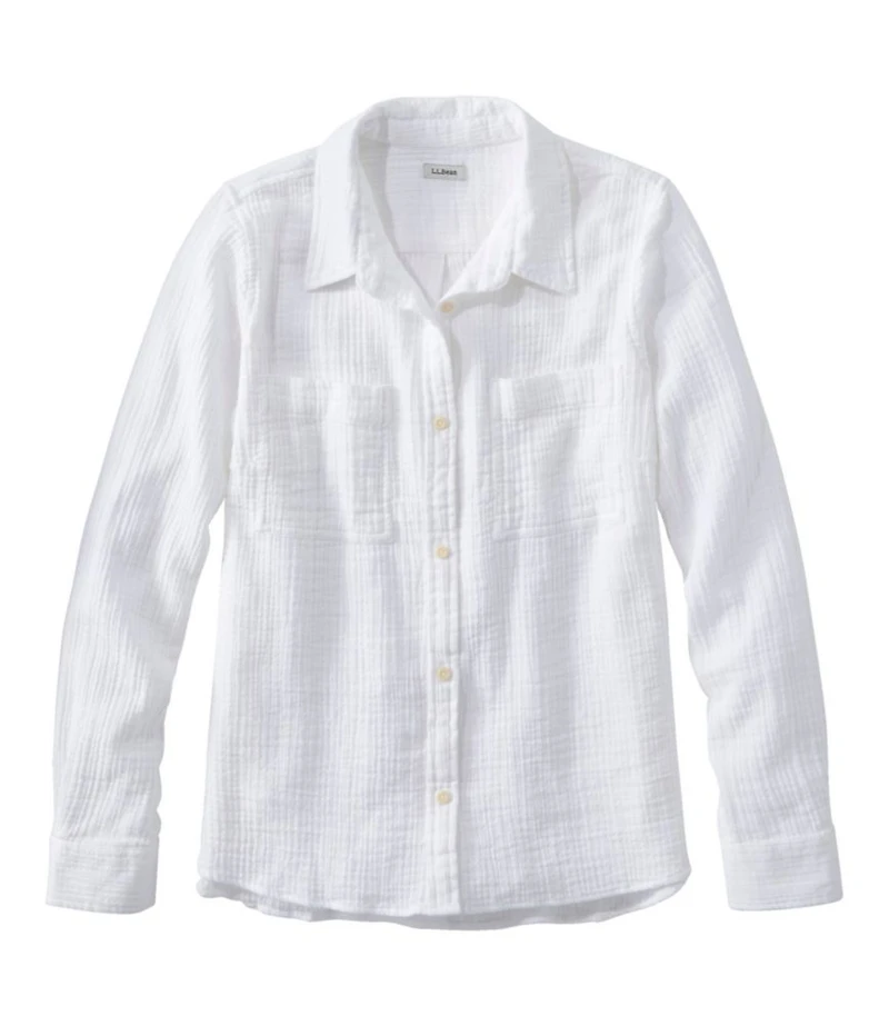 Women's Cloud Gauze Shirt, Long-Sleeve
