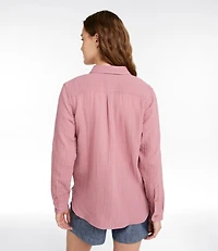 Women's Cloud Gauze Shirt, Long-Sleeve