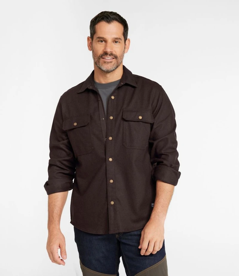 Men's Maine Guide Wool Field Shirt