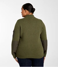Women's Maine Guide Mock Crew Sweater