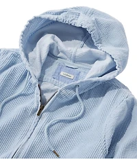 Women's Comfort Corduroy Relaxed Shirt, Zip Hoodie