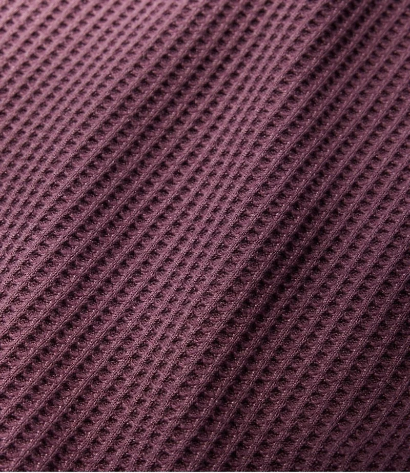 Women's Birchwood Brushed Waffle Top, Crewneck