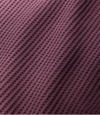 Women's Birchwood Brushed Waffle Top, Crewneck