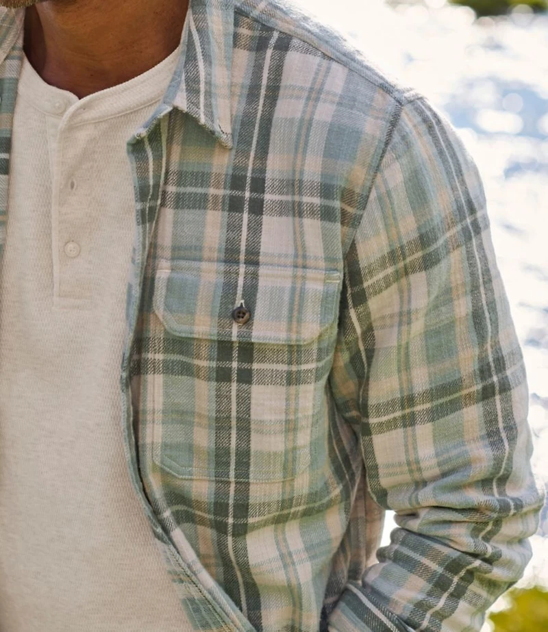 Men's 1912 Field Flannel Shirt, Slightly Fitted Untucked Fit, Plaid