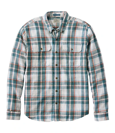 Men's 1912 Field Flannel Shirt, Slightly Fitted Untucked Fit, Plaid
