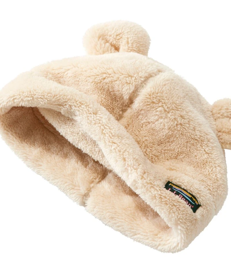 Toddlers' Hi-Pile Hat and Mitten Set