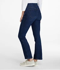 Women's L.L.Bean Everyday Stretch Jeans, High-Rise Mini Bootcut Ankle
