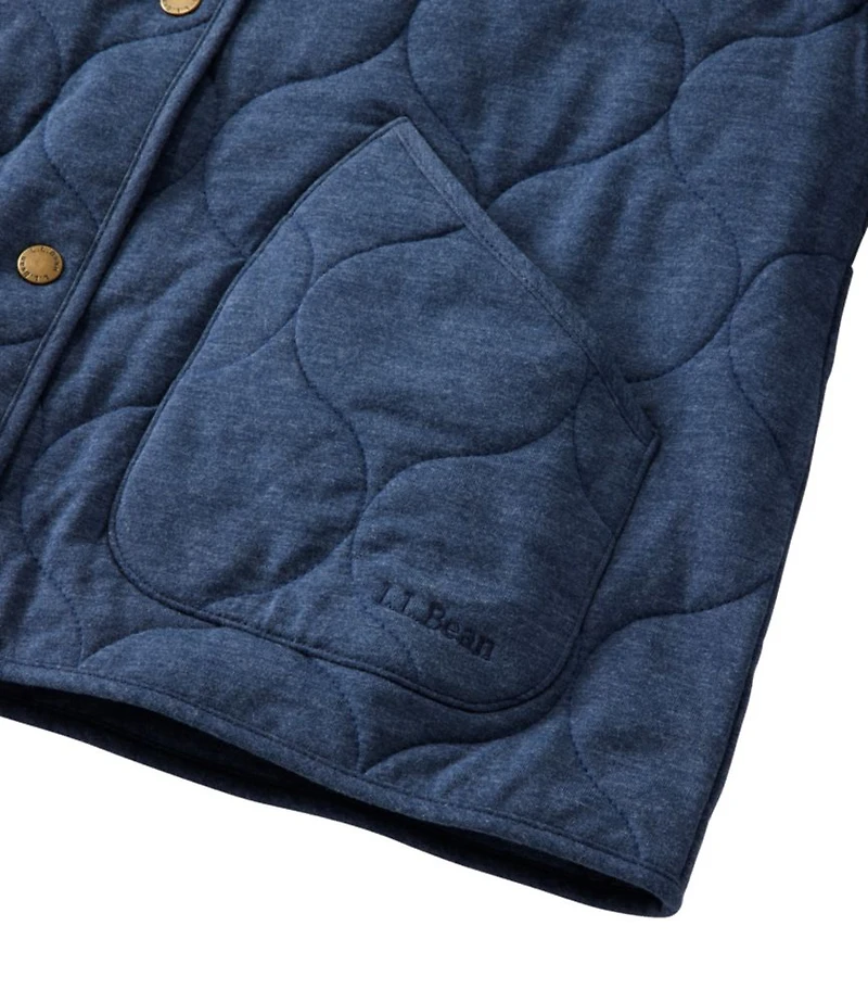 Women's Quilted Knit Jacket