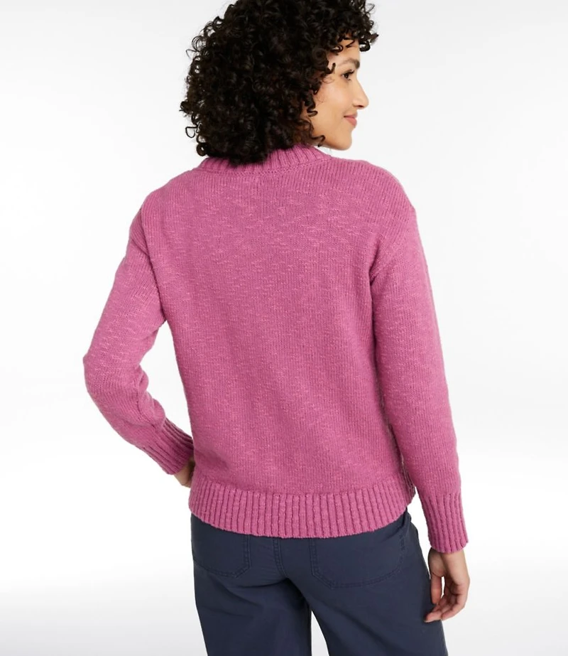 Women's Cotton Ragg Sweater