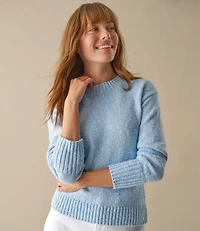 Women's Cotton Ragg Sweater