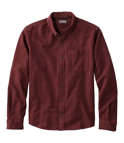 Men's Signature Donegal Woven Shirt, Long-Sleeve
