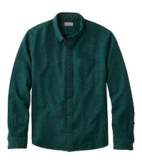 Men's Signature Donegal Woven Shirt, Long-Sleeve