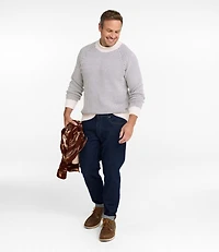 Men's Signature Organic Cotton Rollneck Sweater, Fair Isle