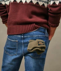 Men's Signature Heritage Denim, Classic Fit, Tapered Leg