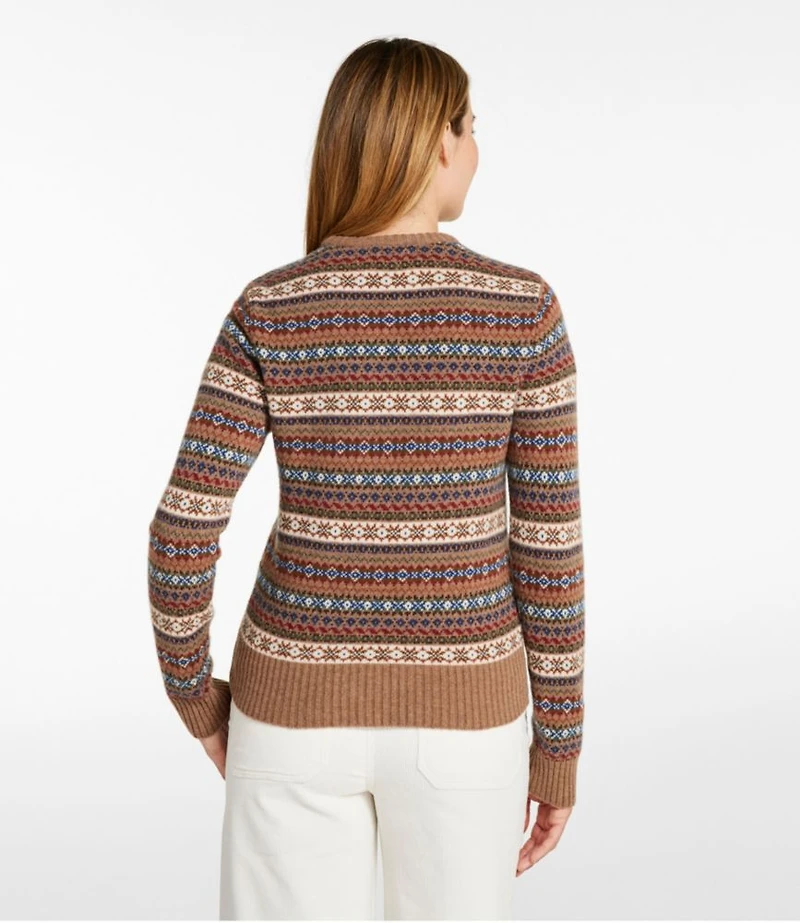 Women's Signature Camp Merino Wool Sweater, Pullover Novelty