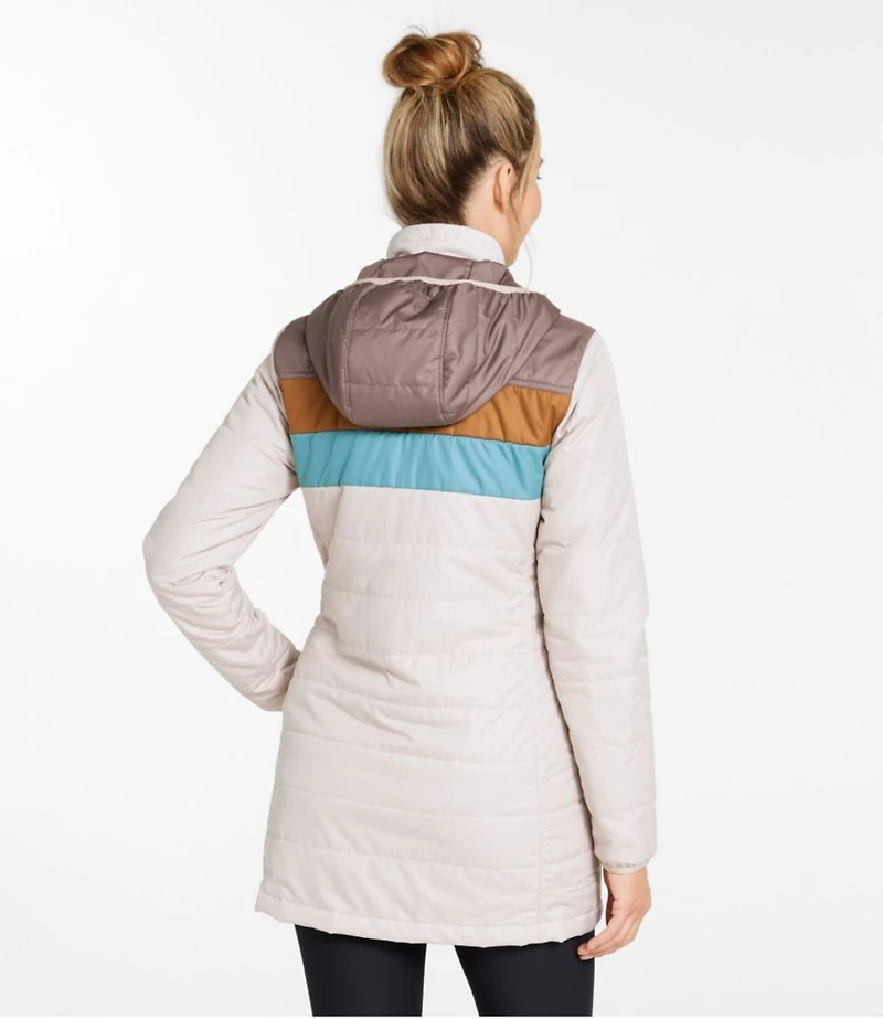 Women's Mountain Classic Puffer Coat, Colorblock