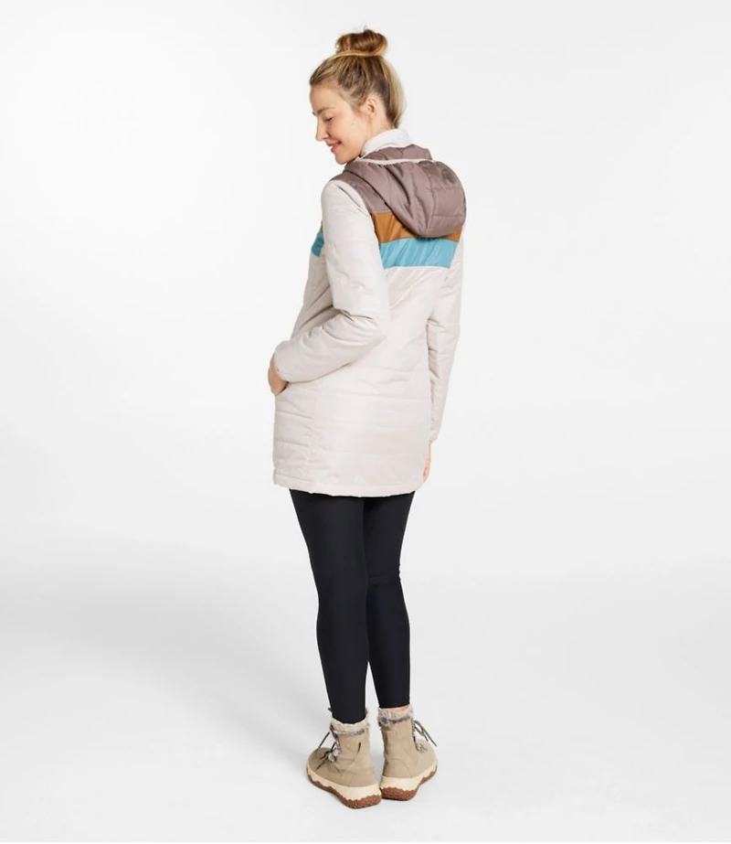 Women's Mountain Classic Puffer Coat, Colorblock