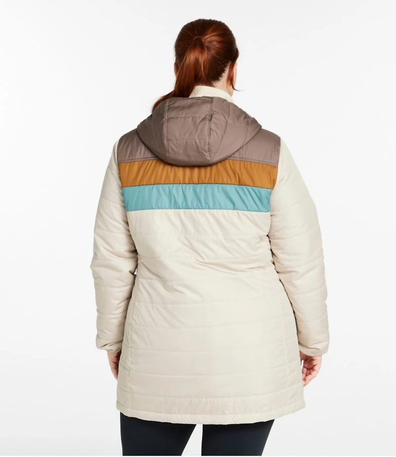 Women's Mountain Classic Puffer Coat, Colorblock