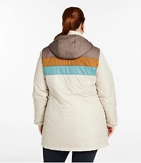 Women's Mountain Classic Puffer Coat, Colorblock