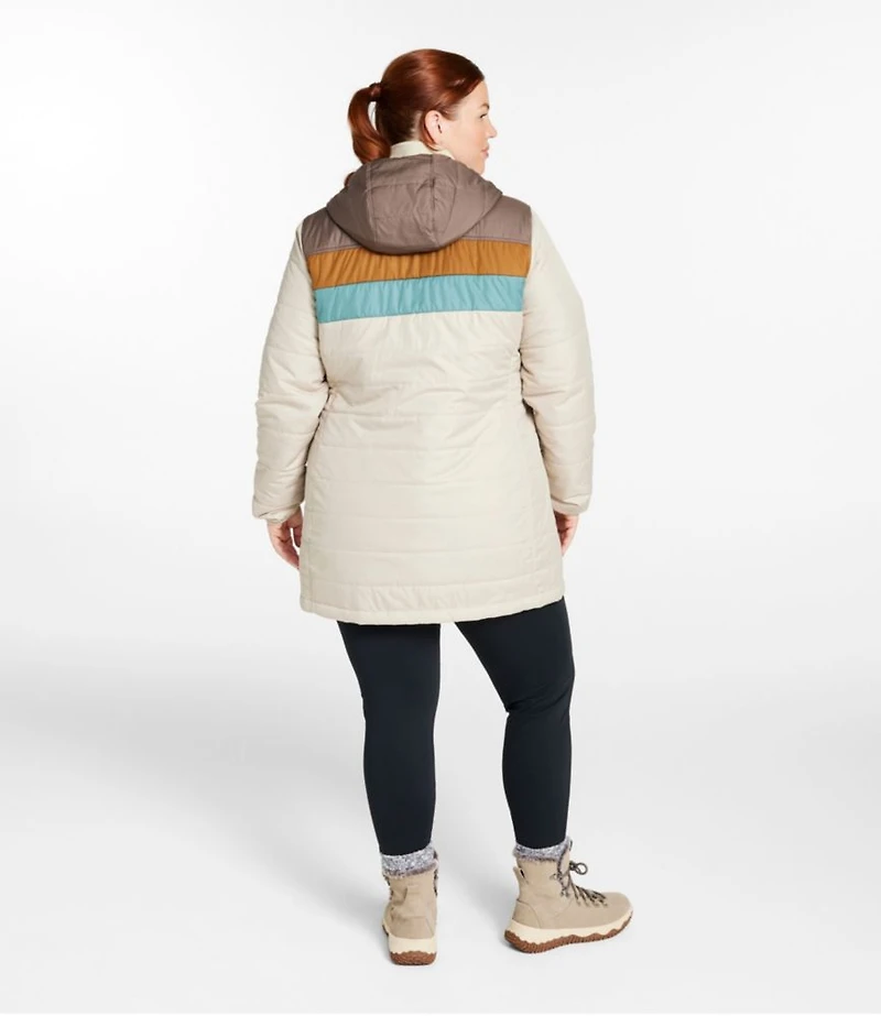 Women's Mountain Classic Puffer Coat, Colorblock
