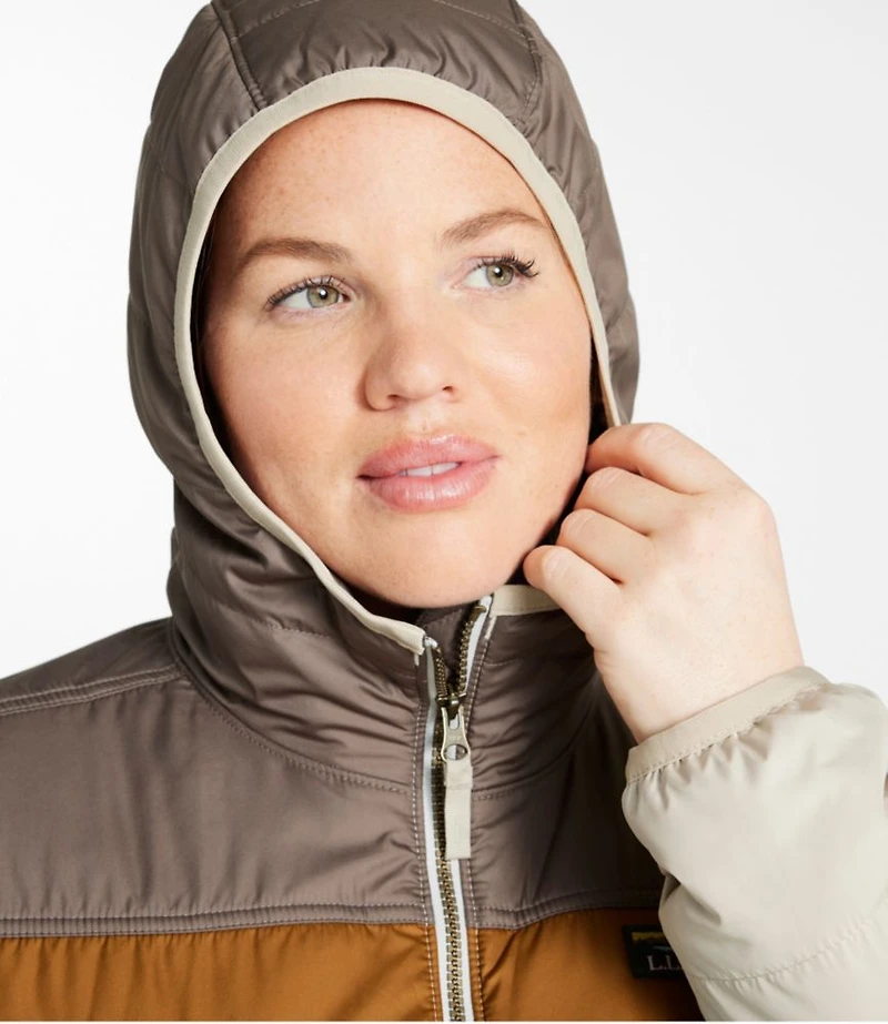 Women's Mountain Classic Puffer Coat, Colorblock