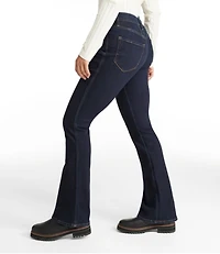 Women's Signature Stretch Jeans, High-Rise Flare