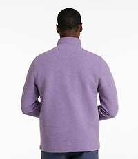 Men's Lakewashed Double-Knit Quarter-Zip Pullover
