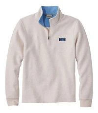 Men's Lakewashed Double-Knit Quarter-Zip Pullover