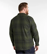 Men's Maine Guide Lightweight Merino Wool Field Shirt, Plaid