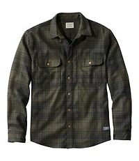 Men's Maine Guide Lightweight Wool Field Shirt, Plaid