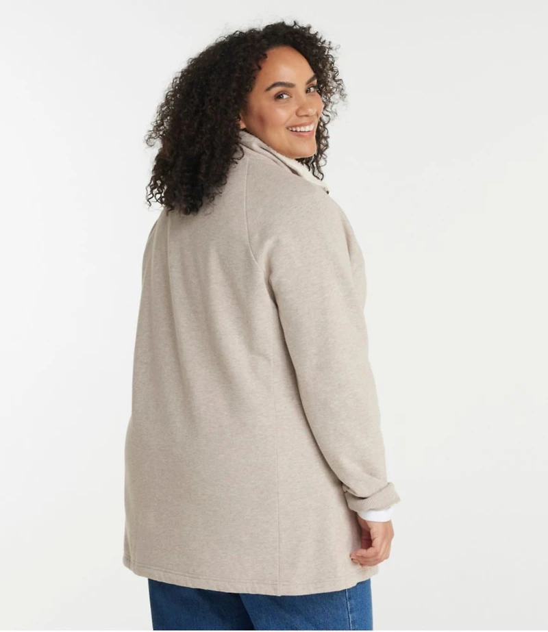 Women's L.L.Bean 1912 Sweatshirt, Sherpa-Lined Full-Zip Tunic