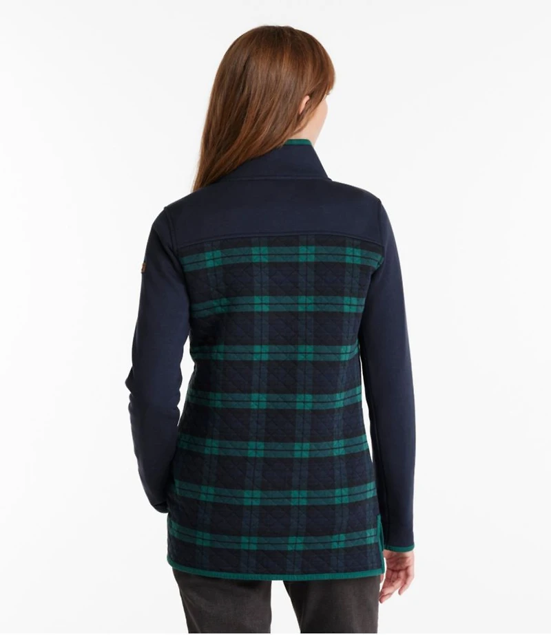 Women's Quilted Sweatshirt
