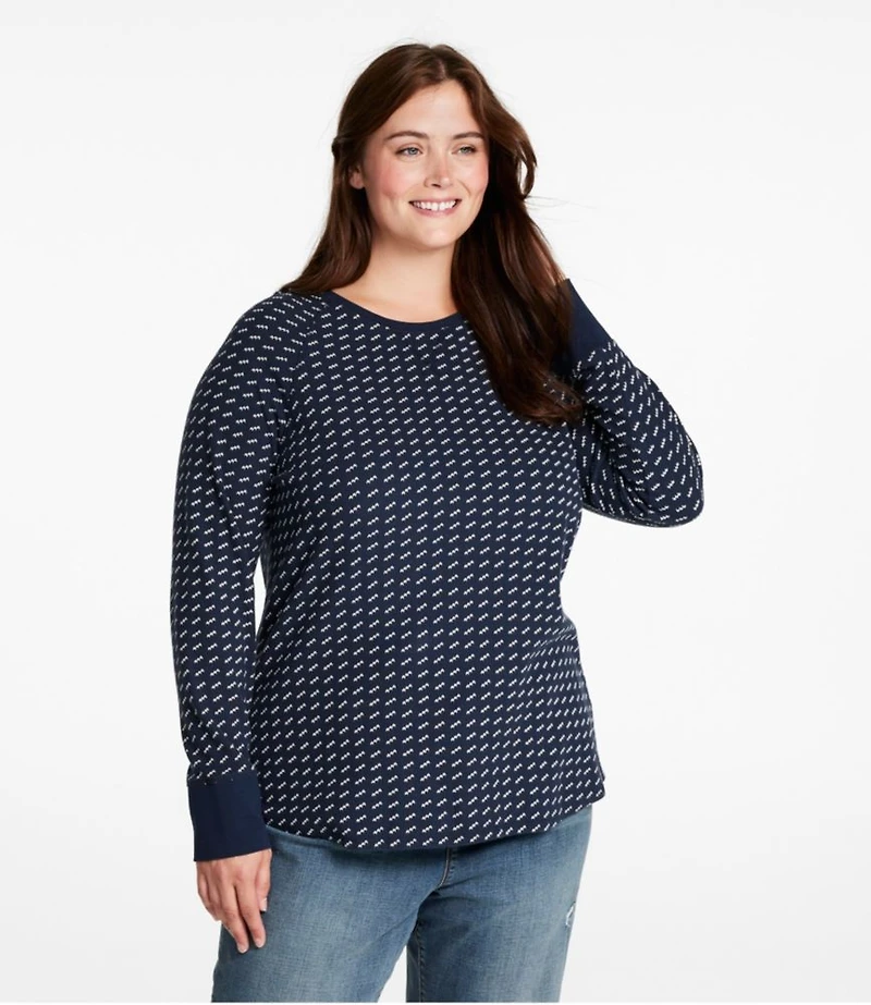Women's Unshrinkable Mini-Waffle Tee