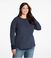 Women's Unshrinkable Mini-Waffle Tee