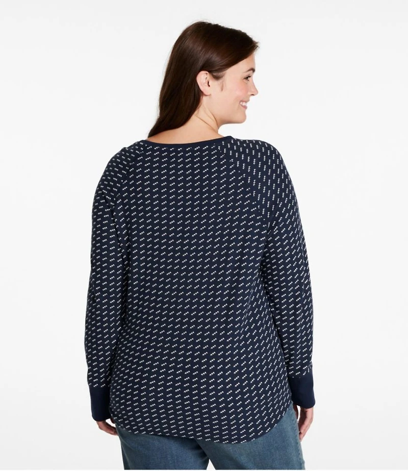 Women's Unshrinkable Mini-Waffle Tee