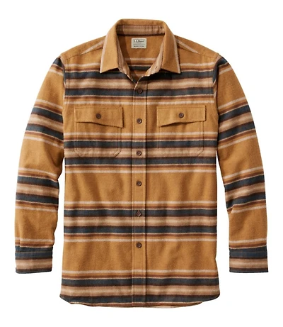 Men's Chamois Shirt, Slightly Fitted, Stripe