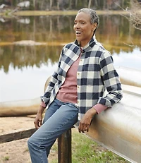 Women's Soft-Brushed Flannel Shirt