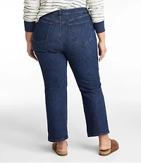 Women's L.L.Bean Everyday Stretch Jeans, High-Rise Mini Bootcut Ankle
