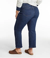 Women's L.L.Bean Everyday Stretch Jeans, High-Rise Mini Bootcut Ankle